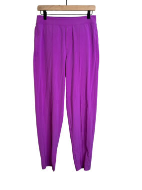 Athleta Pants Size 6 Brooklyn Heights Vienna Slim-Fit Pull On Jazz Purple